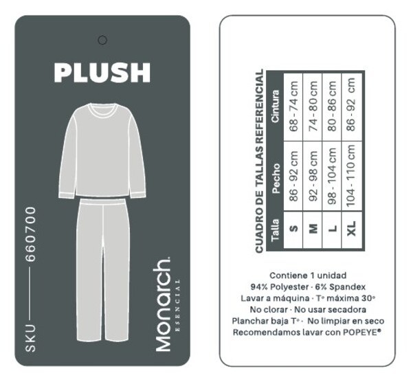 Tabela colgante línea Plush